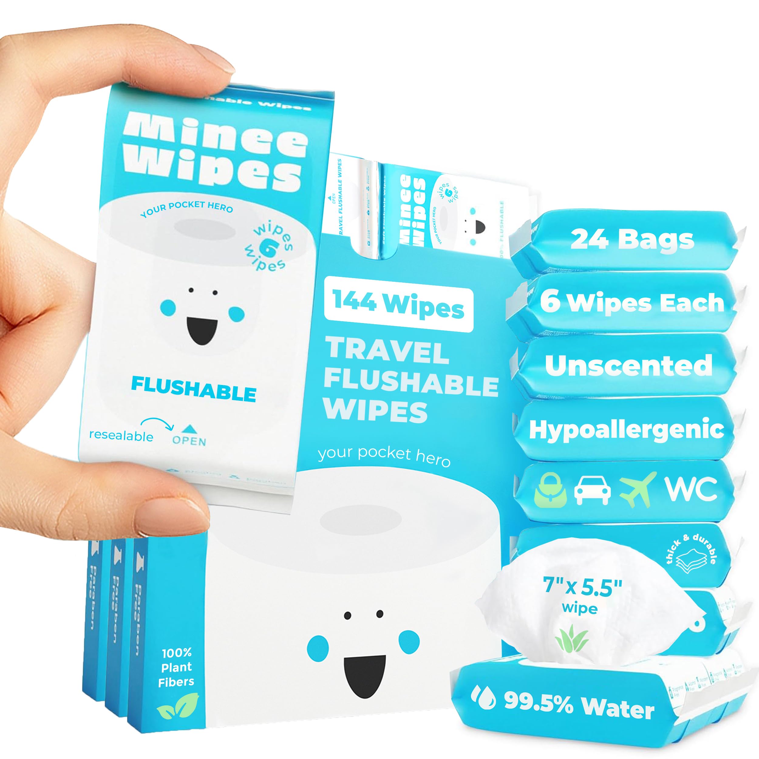 MOONIES front packaging showing compact travel pack and quantity benefit