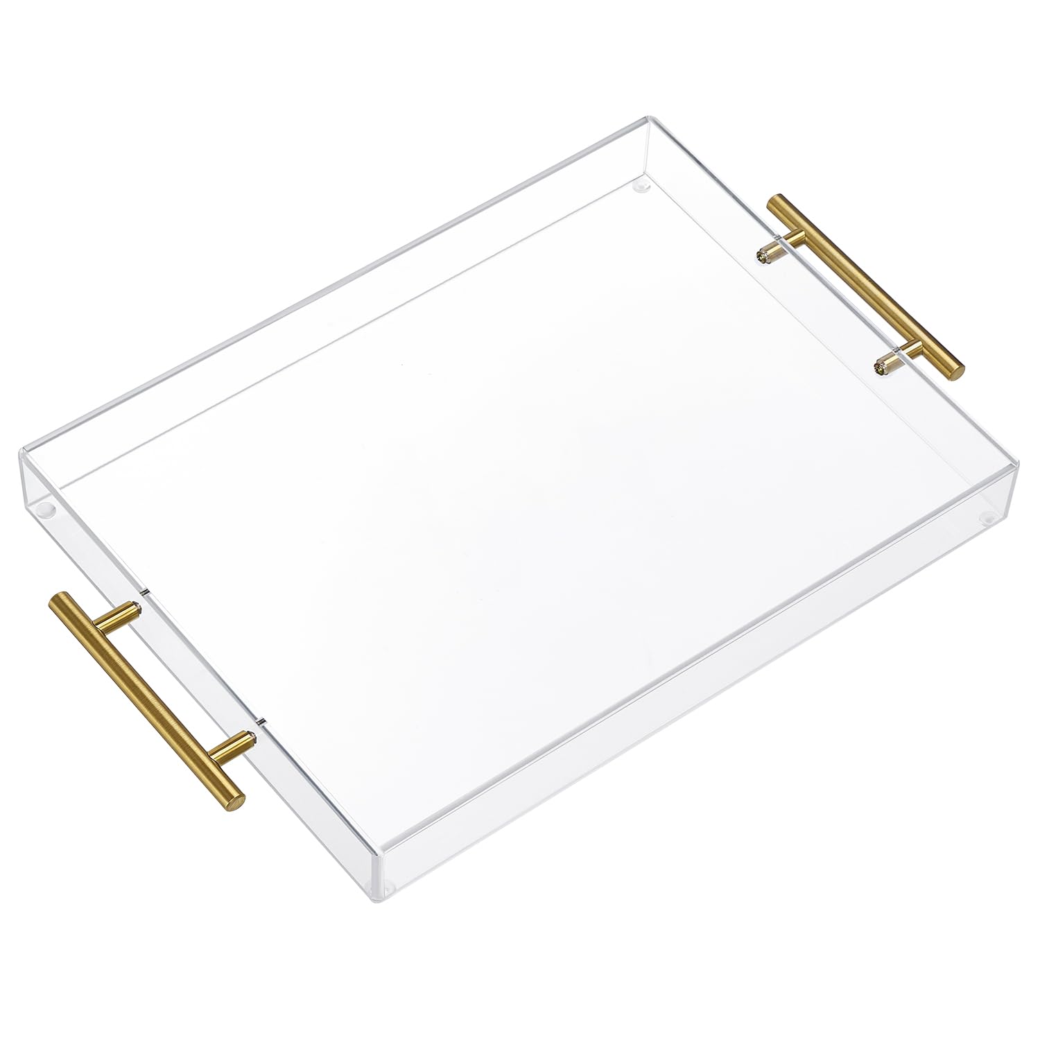 Moonlit Pond tray front view showing clear acrylic and elegant styling benefit organization