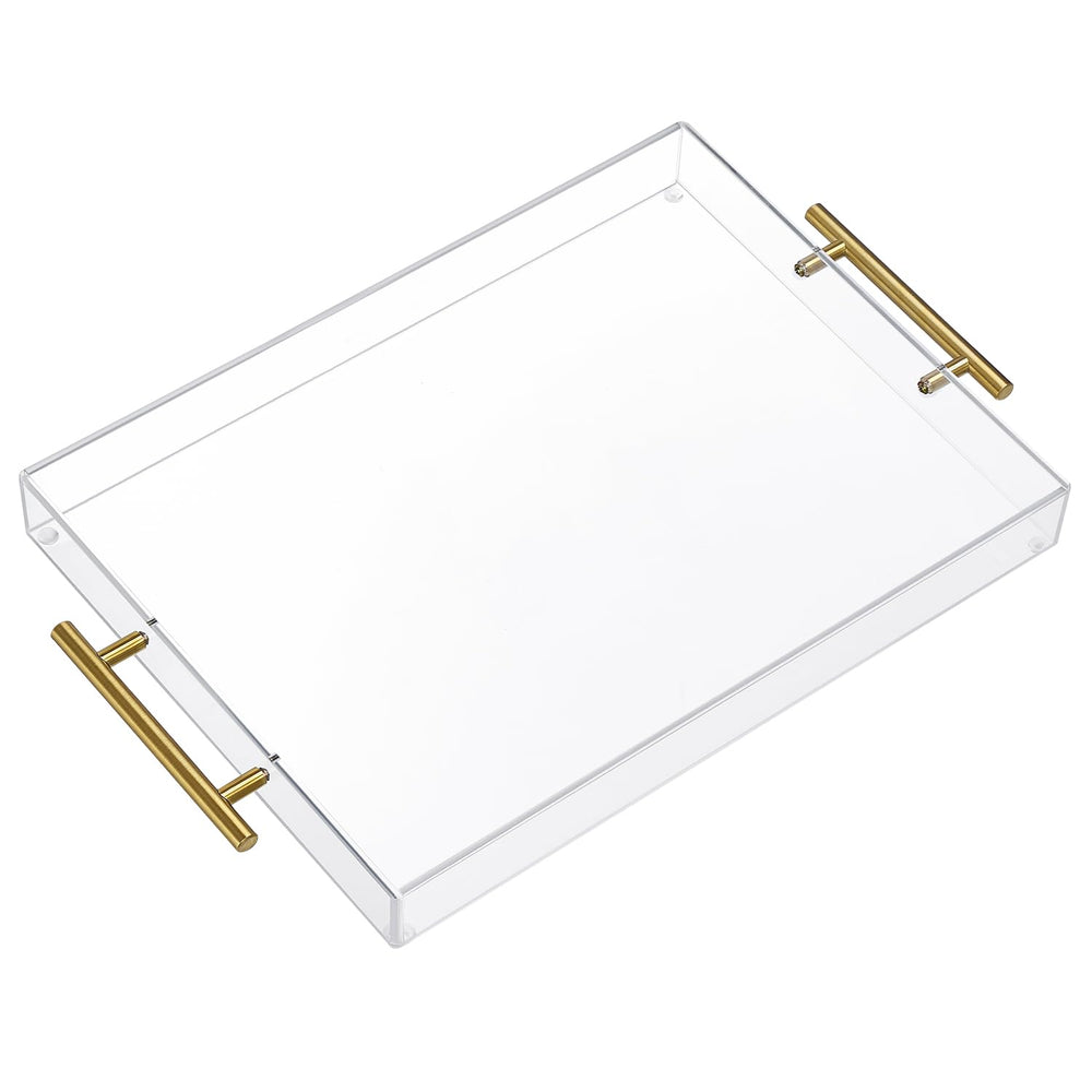 Moonlit Pond tray front view showing clear acrylic and elegant styling benefit organization