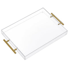 Moonlit Pond tray front view showing clear acrylic and elegant styling benefit organization