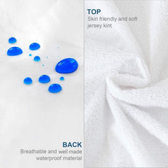 Moonsea close-up of terry surface highlighting soft texture and comfort
