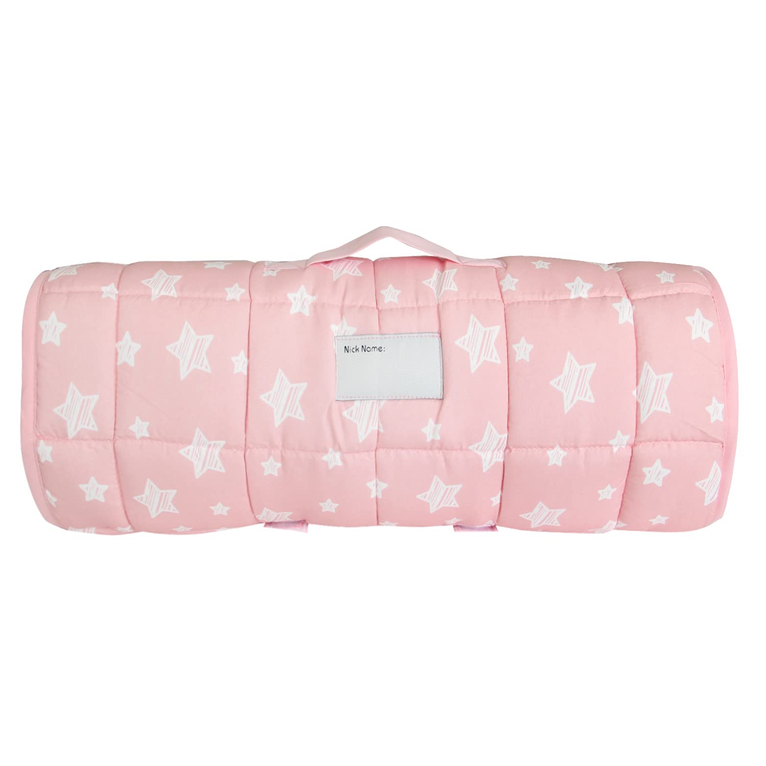 Moonsea nap mat laid out in preschool setting showing practical everyday use