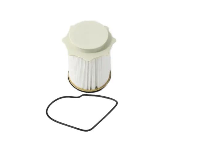 Mopar fuel filters installed in engine bay demonstrating direct-fit ease
