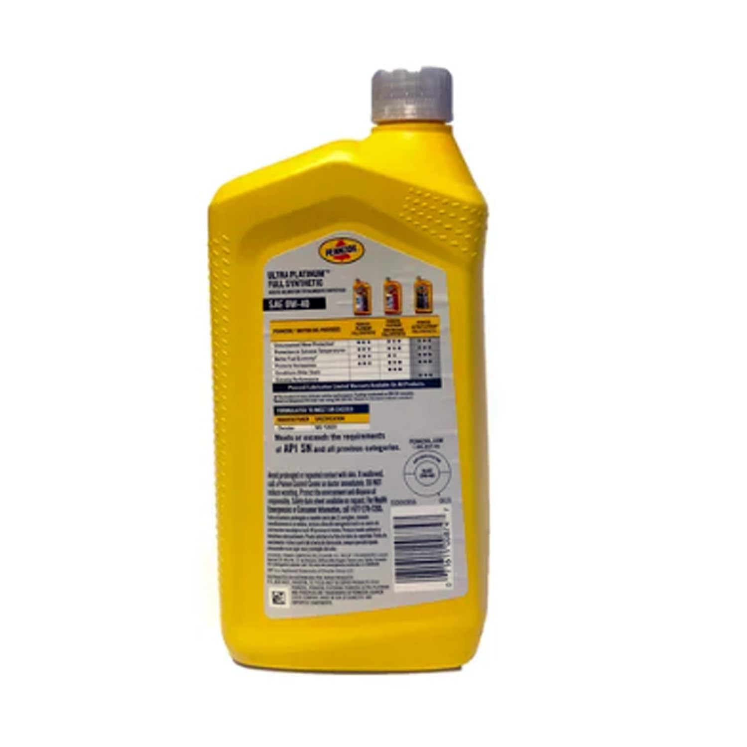 Mechanic pouring Mopar Penzoil Ultra Platinum into engine during oil change for reliable protection