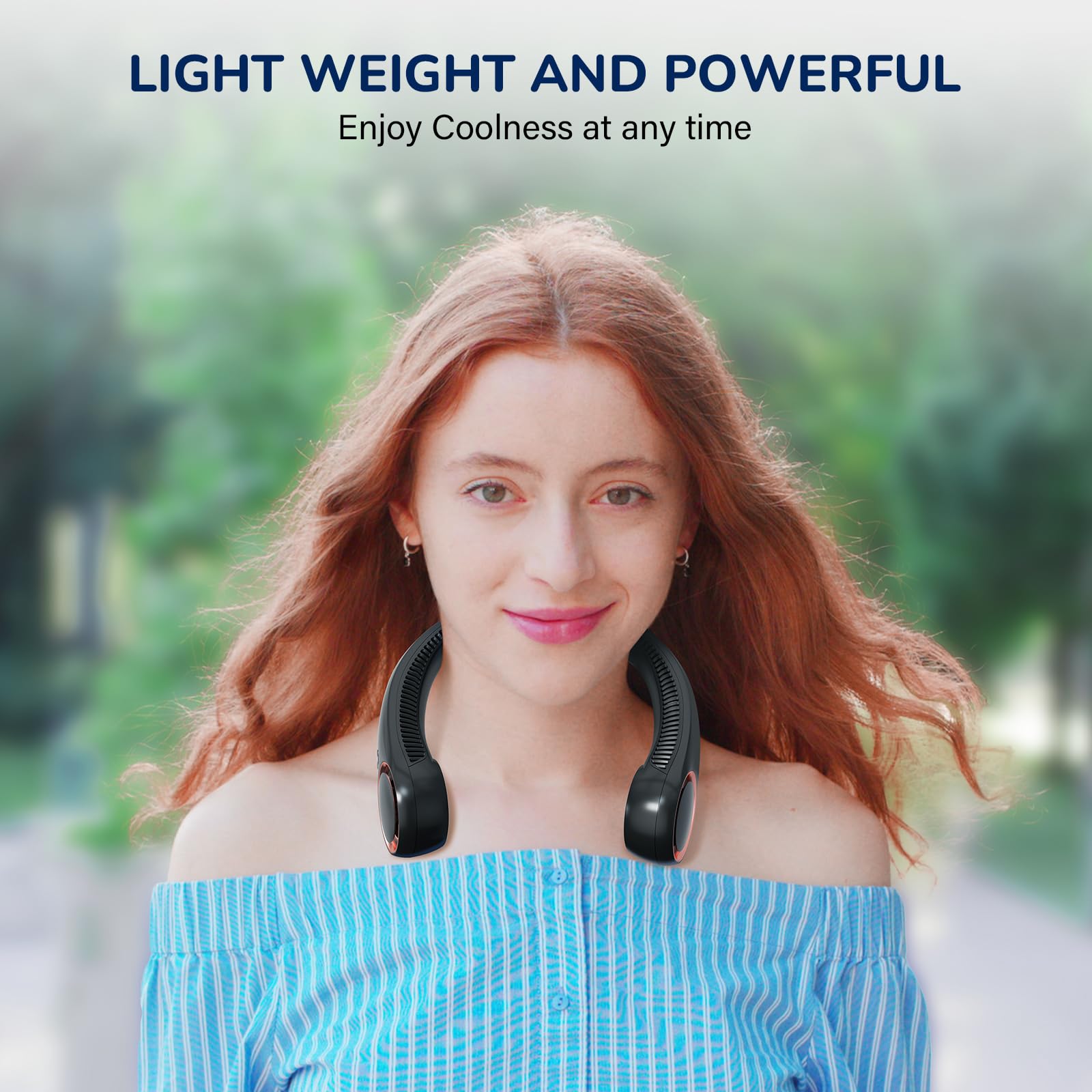 Morelax held in hand to show compact size and easy portability