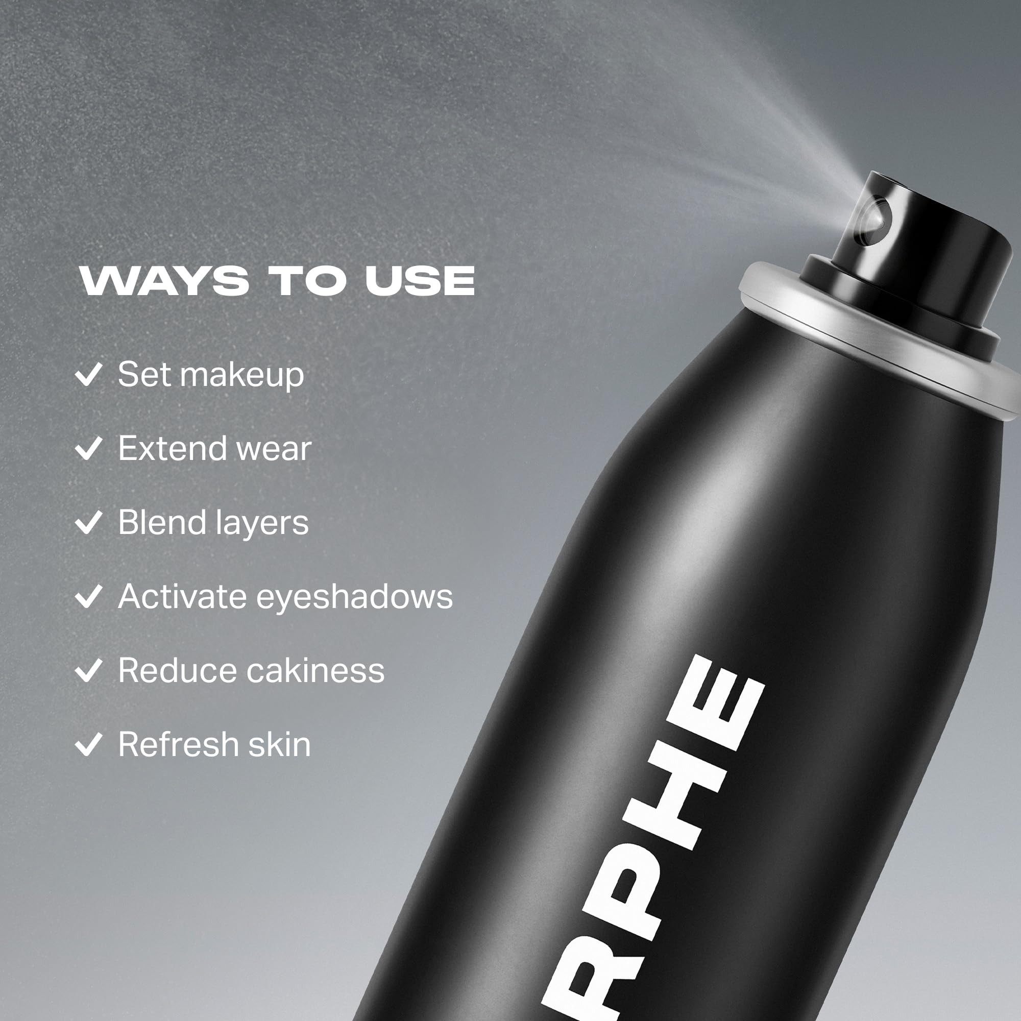 MORPHE on model revealing natural radiant finish and blended makeup benefit