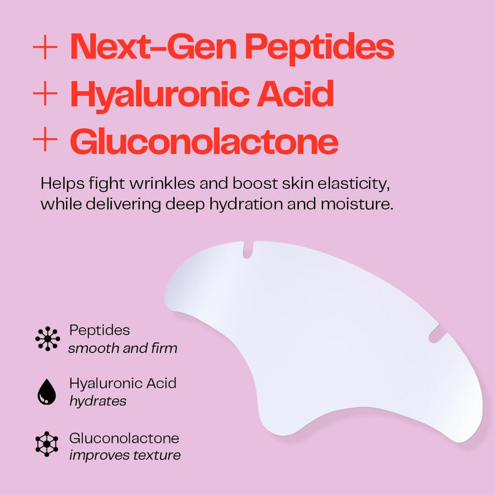 Morrow applied on forehead overnight for overnight smoothing