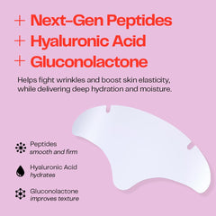 Morrow applied on forehead overnight for overnight smoothing