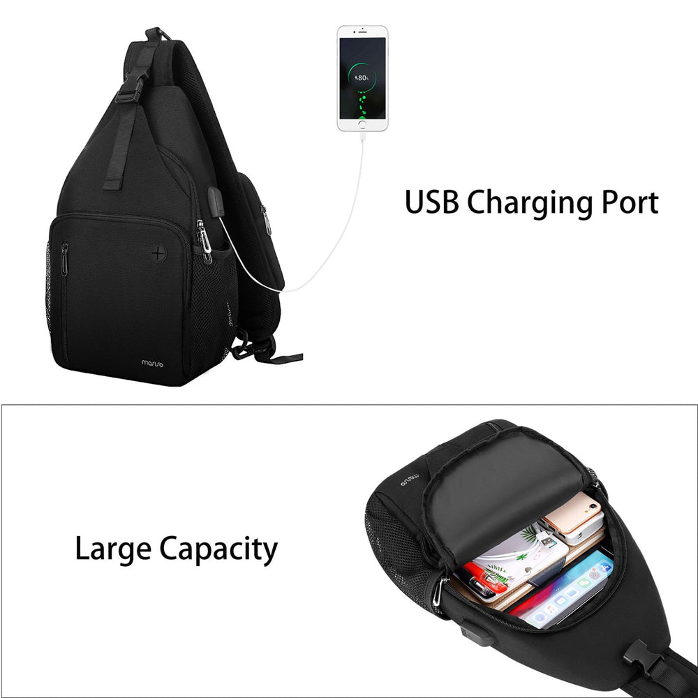 MOSISO main compartment with tablet inside demonstrating secure tablet fit