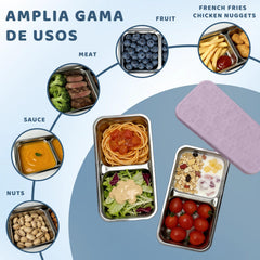 Mostdream internal divider detail highlighting two compartments to keep snacks separate