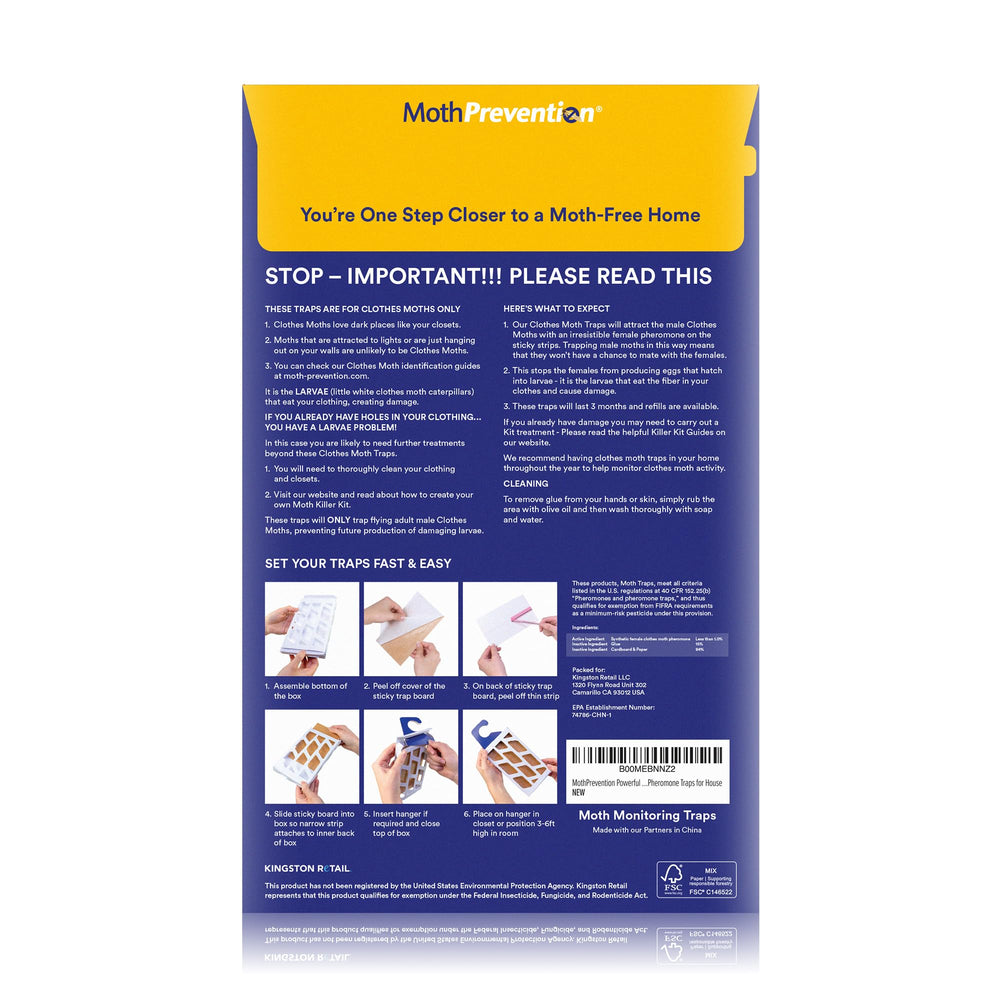 MothPrevention lifestyle image in wardrobe showing odor-free fabric protection