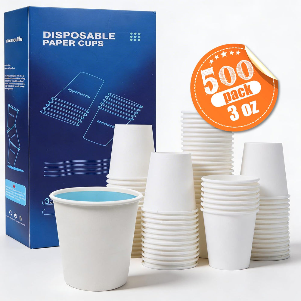 MOUMOULIFE sealed tray closeup keeping cups dust-free and protected