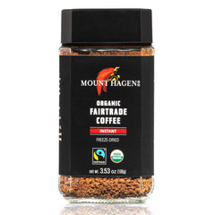 Mount Hagen instant granules close-up highlighting preserved aroma