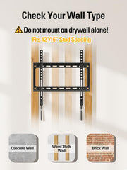 Mounting Dream attachment points and VESA holes showing compatibility and easy alignment