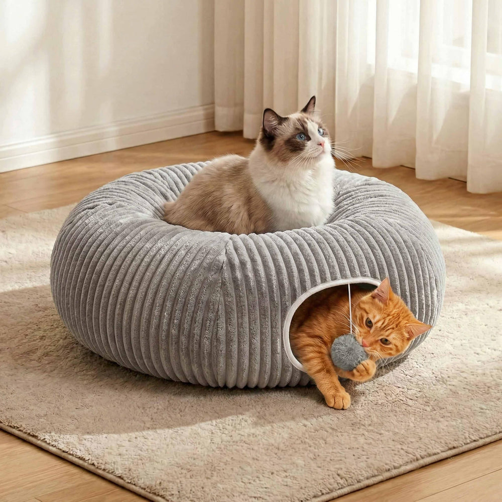 MOYMO folded tunnel in compact form, easy storage and space saving