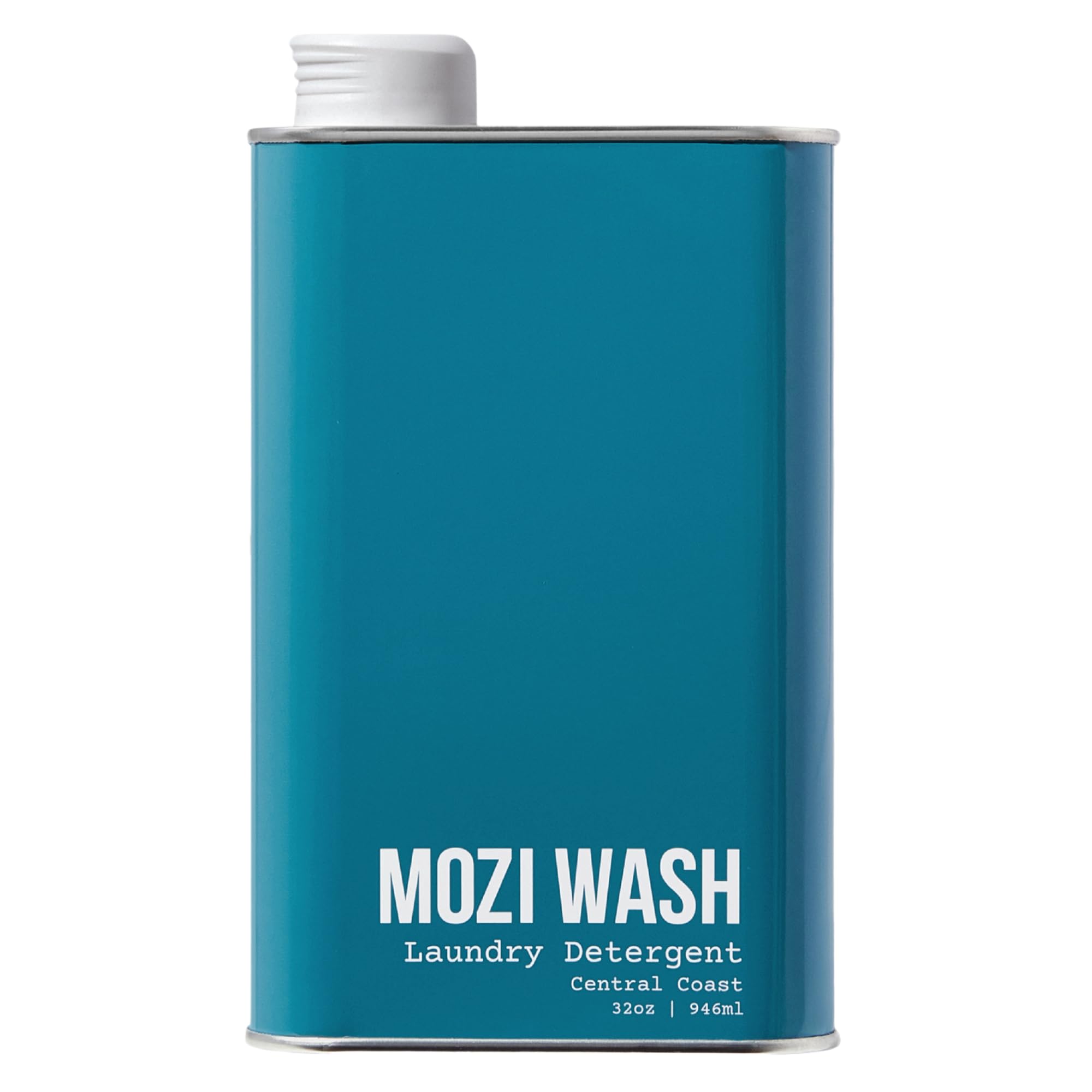 Mozi Wash front bottle showing Central Coast scent and clean benefit