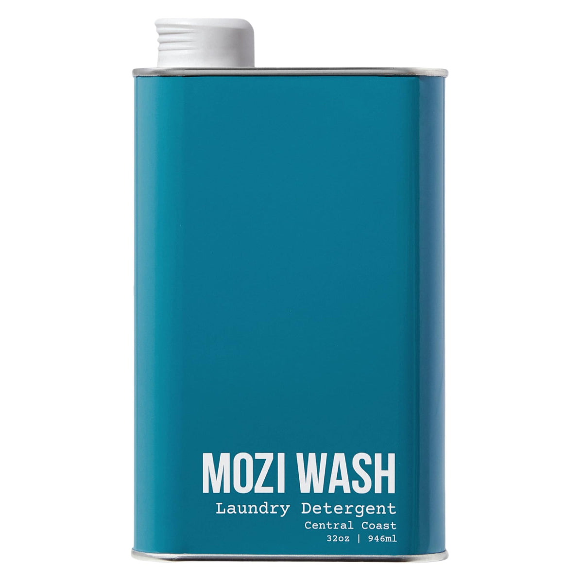 Mozi Wash front bottle showing Central Coast scent and clean benefit