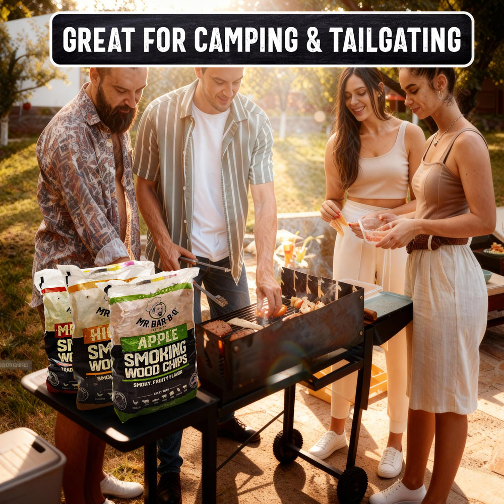 Mr. Bar-B-Q three-flavor bundle arranged on table suggesting recipe versatility