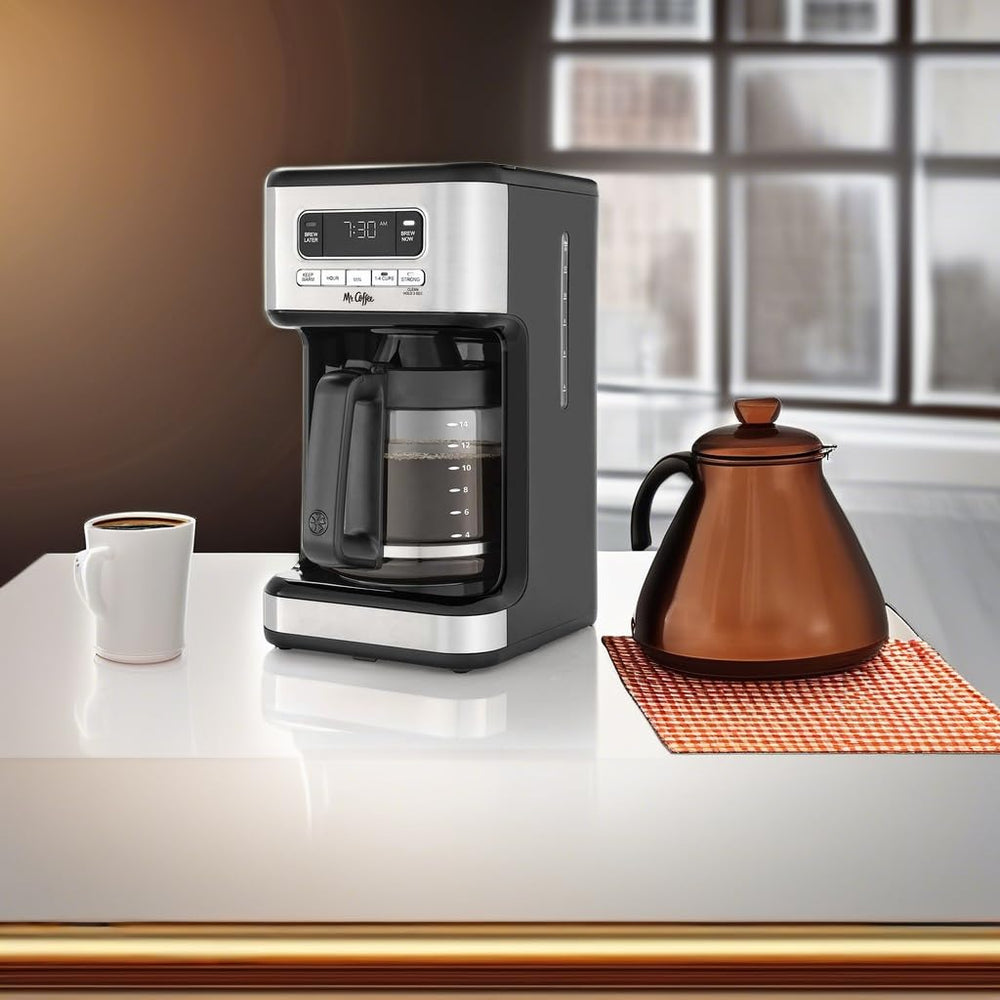 Mr. Coffee reusable nylon filter displayed for dishwasher-safe maintenance