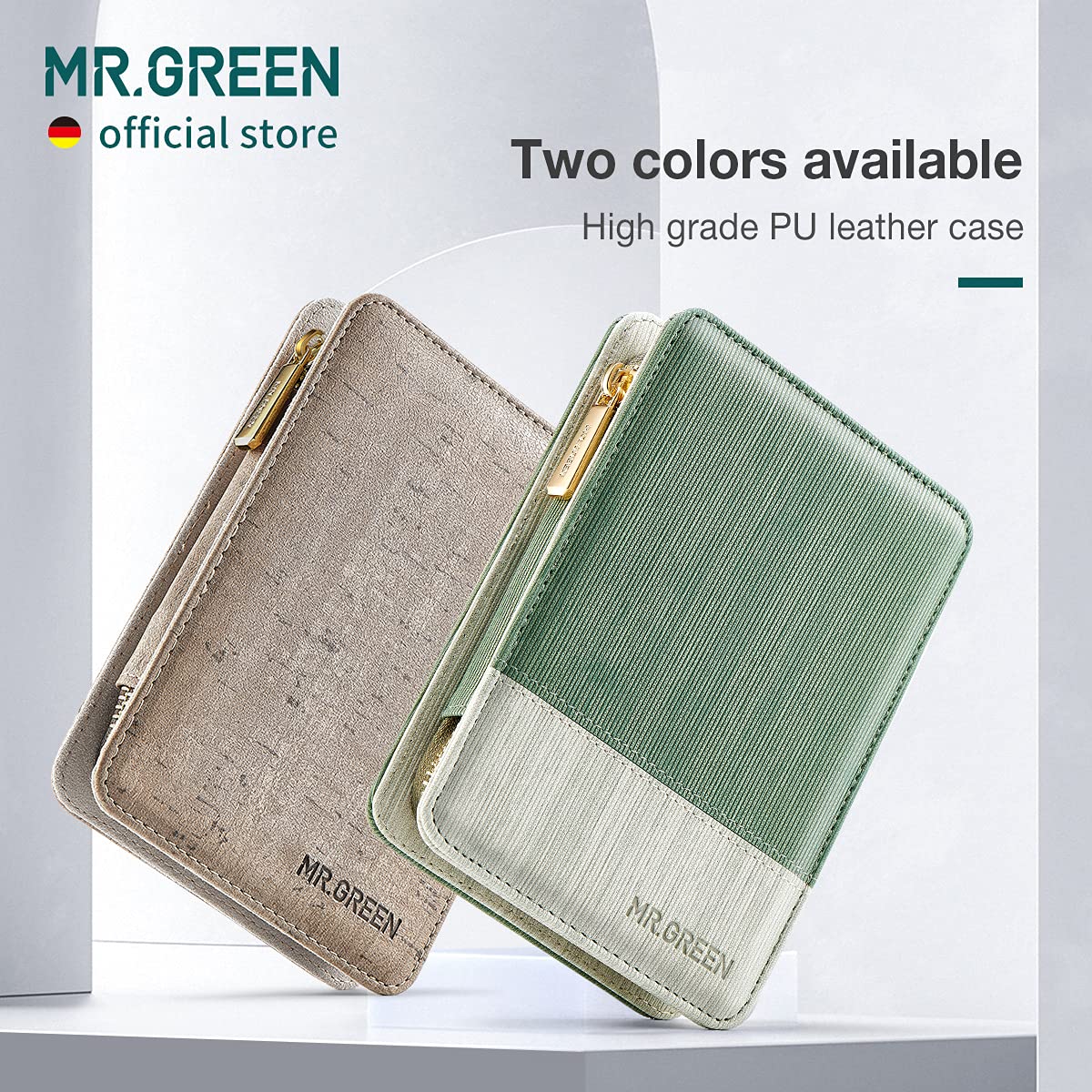 MR.GREEN all eight stainless steel tools neatly arranged showing complete kit utility