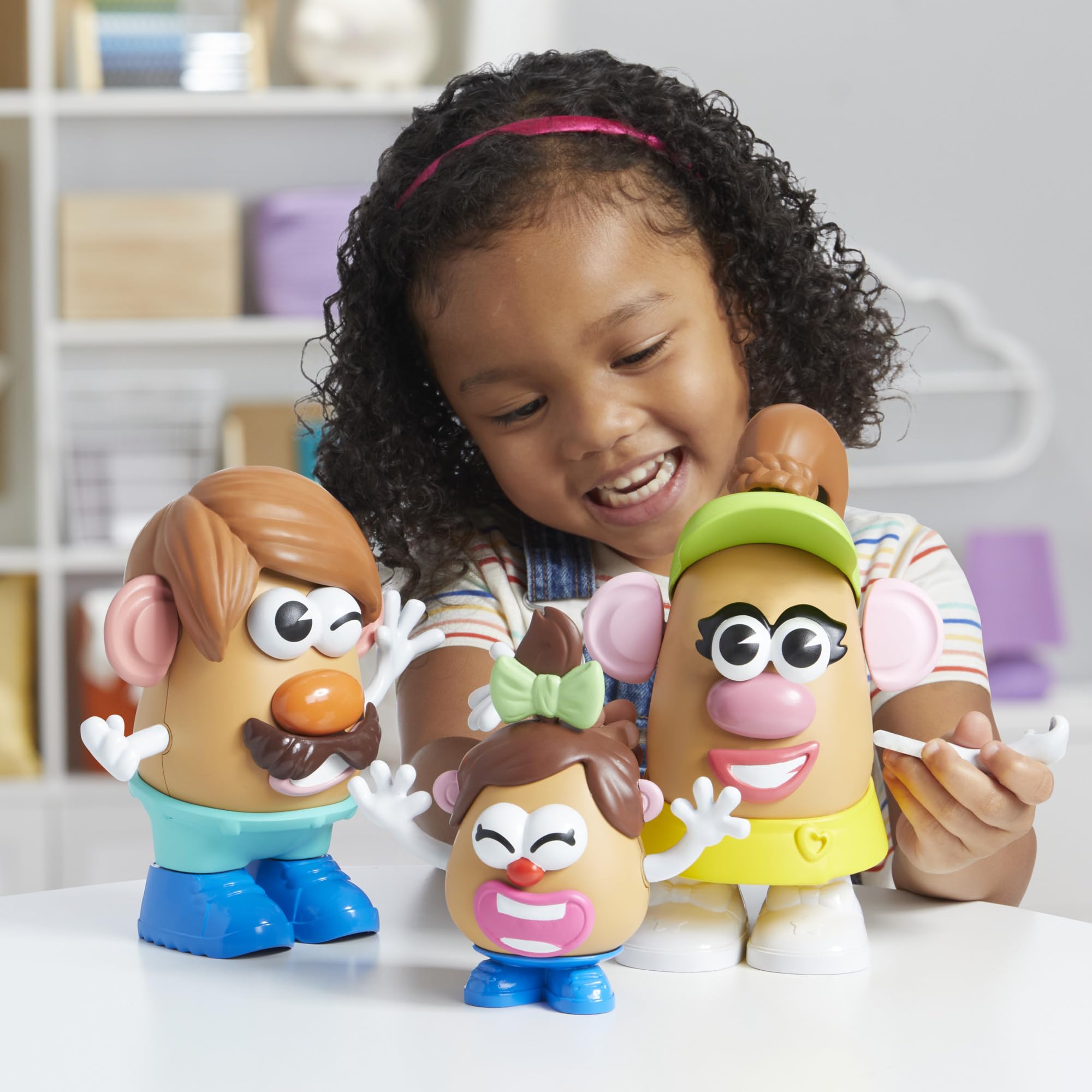 Mr. Potato Head assorted accessories close-up showing variety and detail