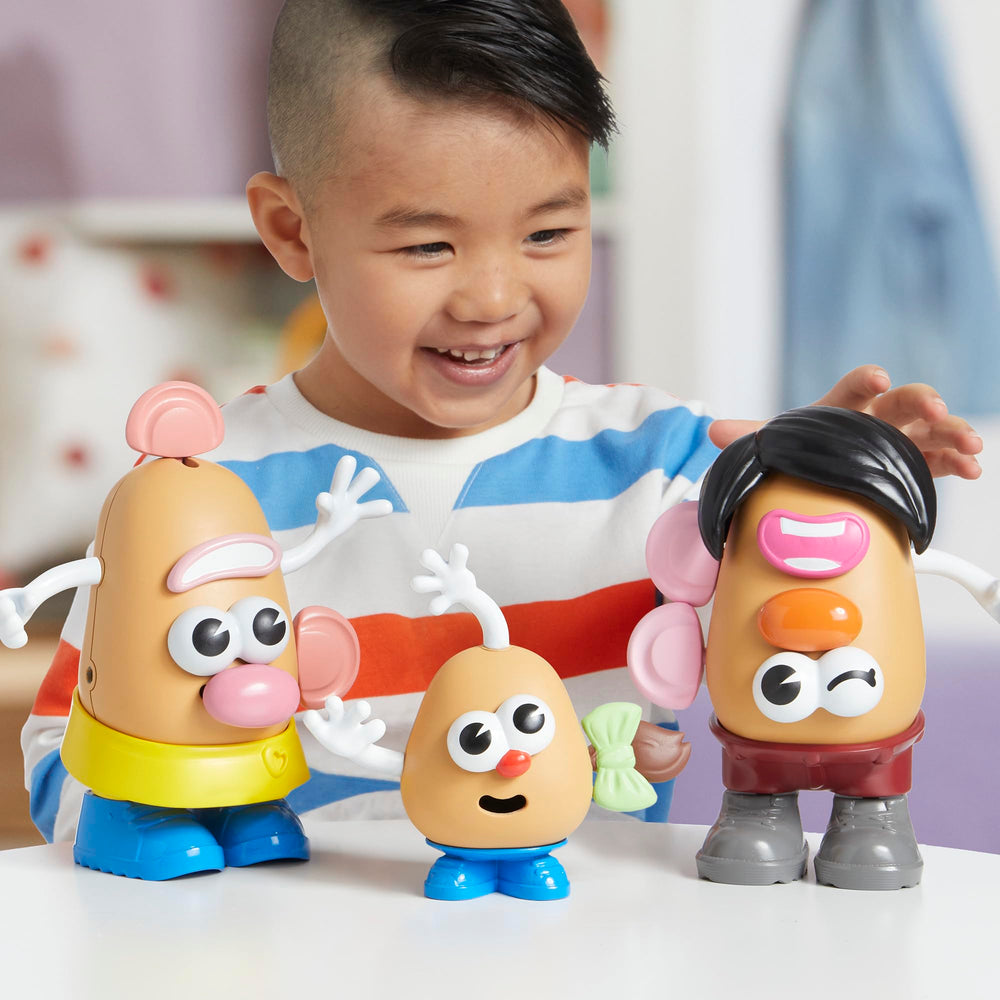 Mr. Potato Head accessory peg detail highlighting sturdy toddler-safe texture