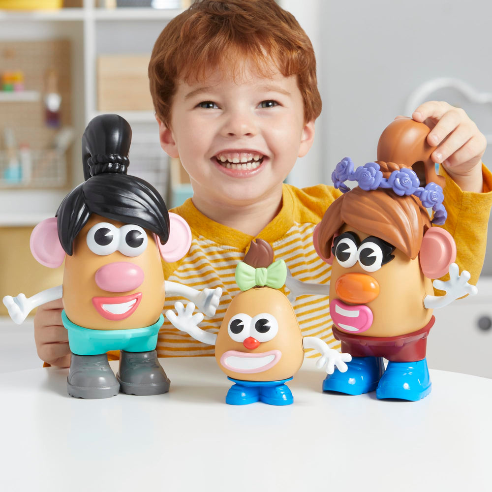 Mr. Potato Head tater tush storage compartment open for easy cleanup