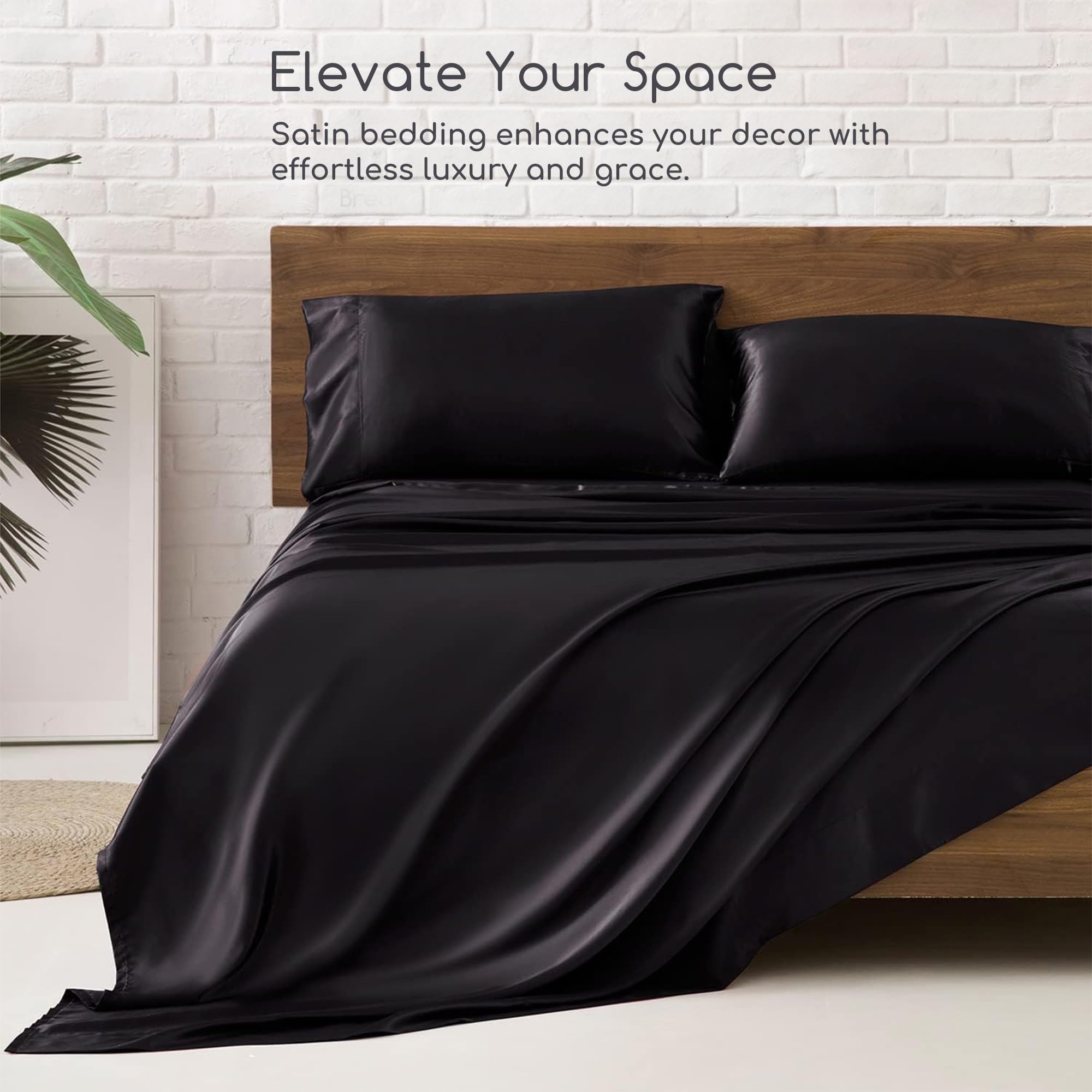 MR&HM satin sheets in dorm room, enhances bedroom comfort