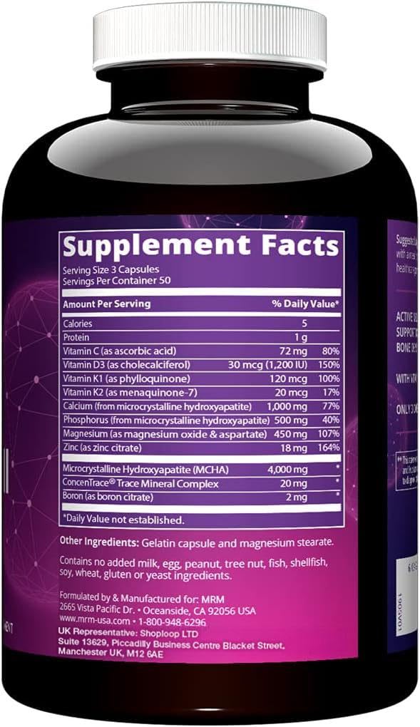 MRM capsules close-up texture view highlighting capsule quality and purity