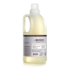 Mrs. Meyer's detergent being poured, illustrating easy dosing and concentration