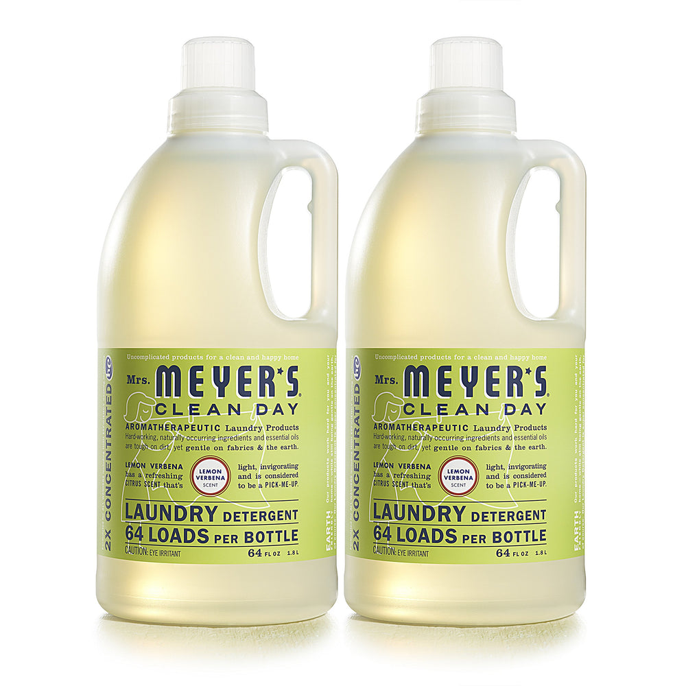 Mrs. MEYER'S front packaging showing full two-pack and clear branding benefit: recognizable shelf presence