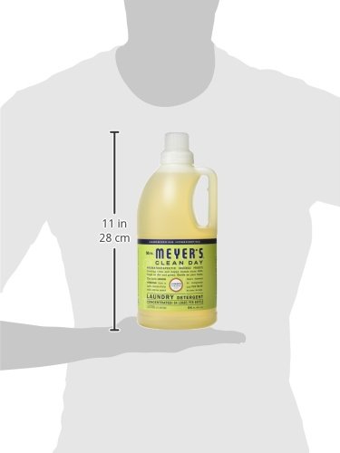 Mrs. MEYER'S detergent texture splash detail conveying cleaning power and gentle formulation