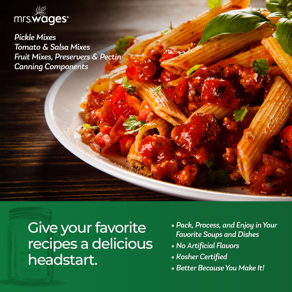 Mrs. Wages close-up of spice texture showing balanced seasoning and no artificials