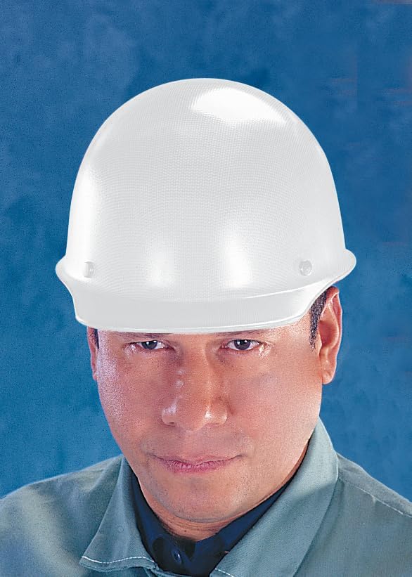 MSA Skullgard Staz-On suspension detail demonstrating secure fit