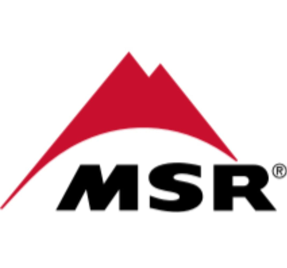 MSR PocketRocket product label showing model and warranty details for buyers