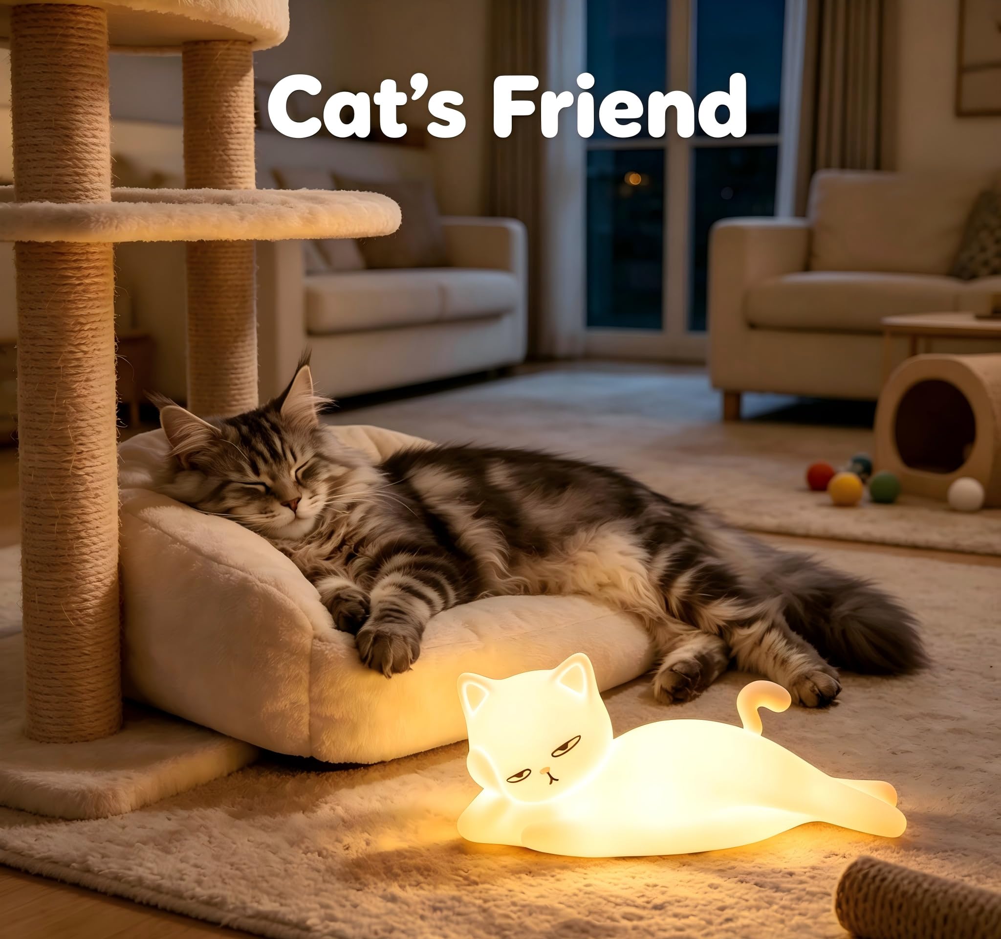 Mubarek lamp in a kids room demonstrating safe, kid-friendly ambient lighting