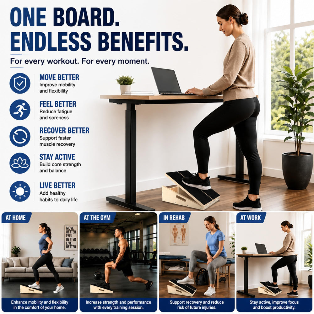 MUCITAGF board beside a foot for scale illustrating compact, portable size