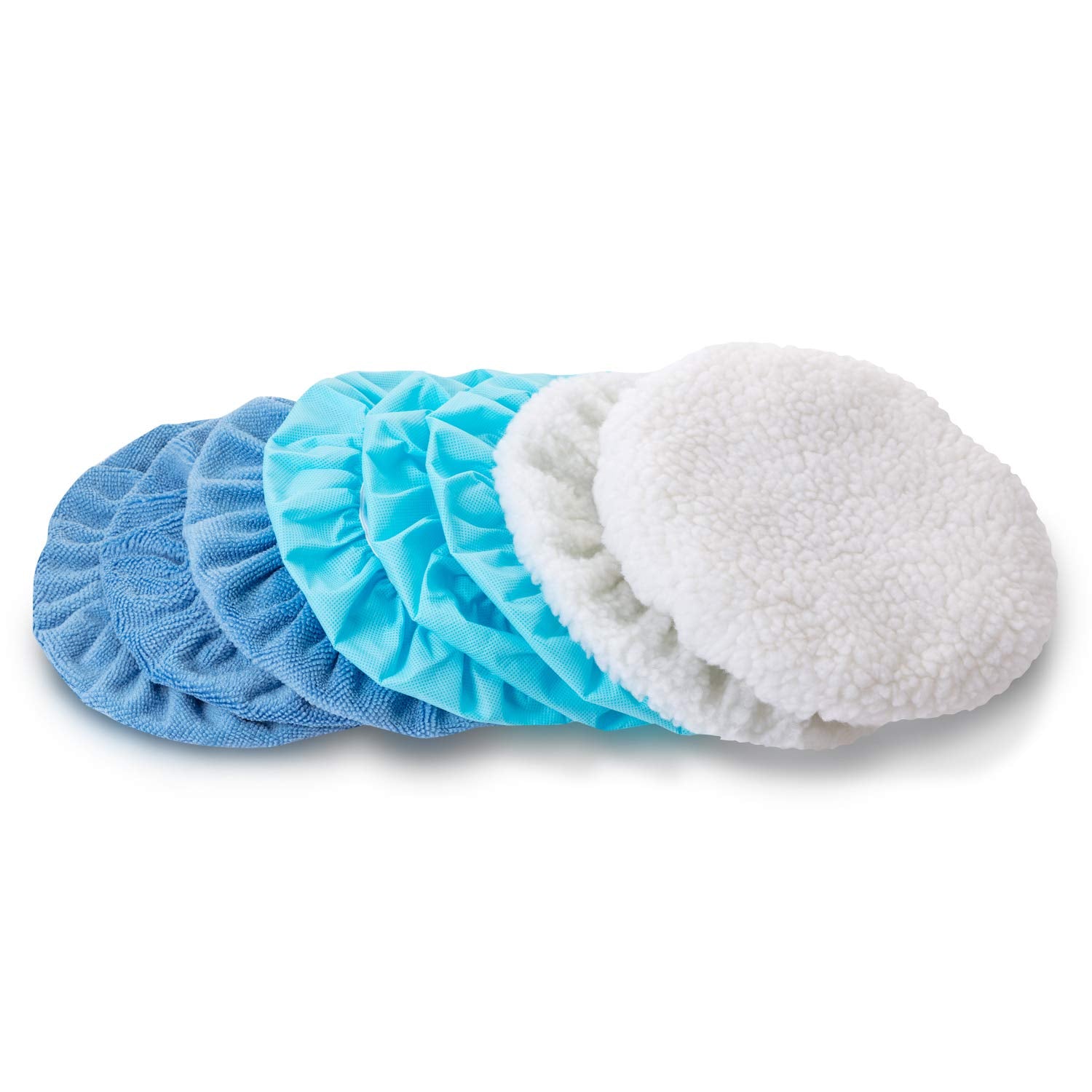 Mudder wool fleece close-up stitching for durability and aggressive cutting