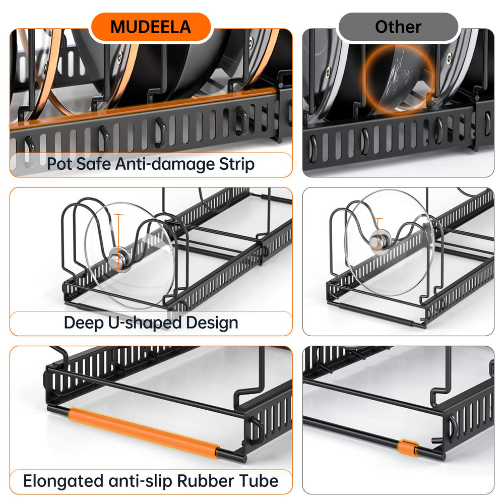 MUDEELA installed inside cabinet maximizing space benefit neat storage