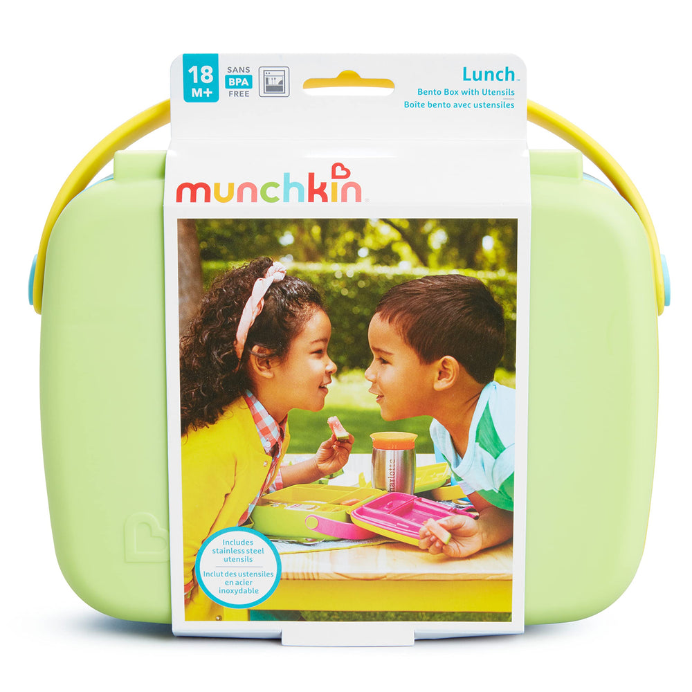 Munchkin lid locking mechanism close-up showing secure closure