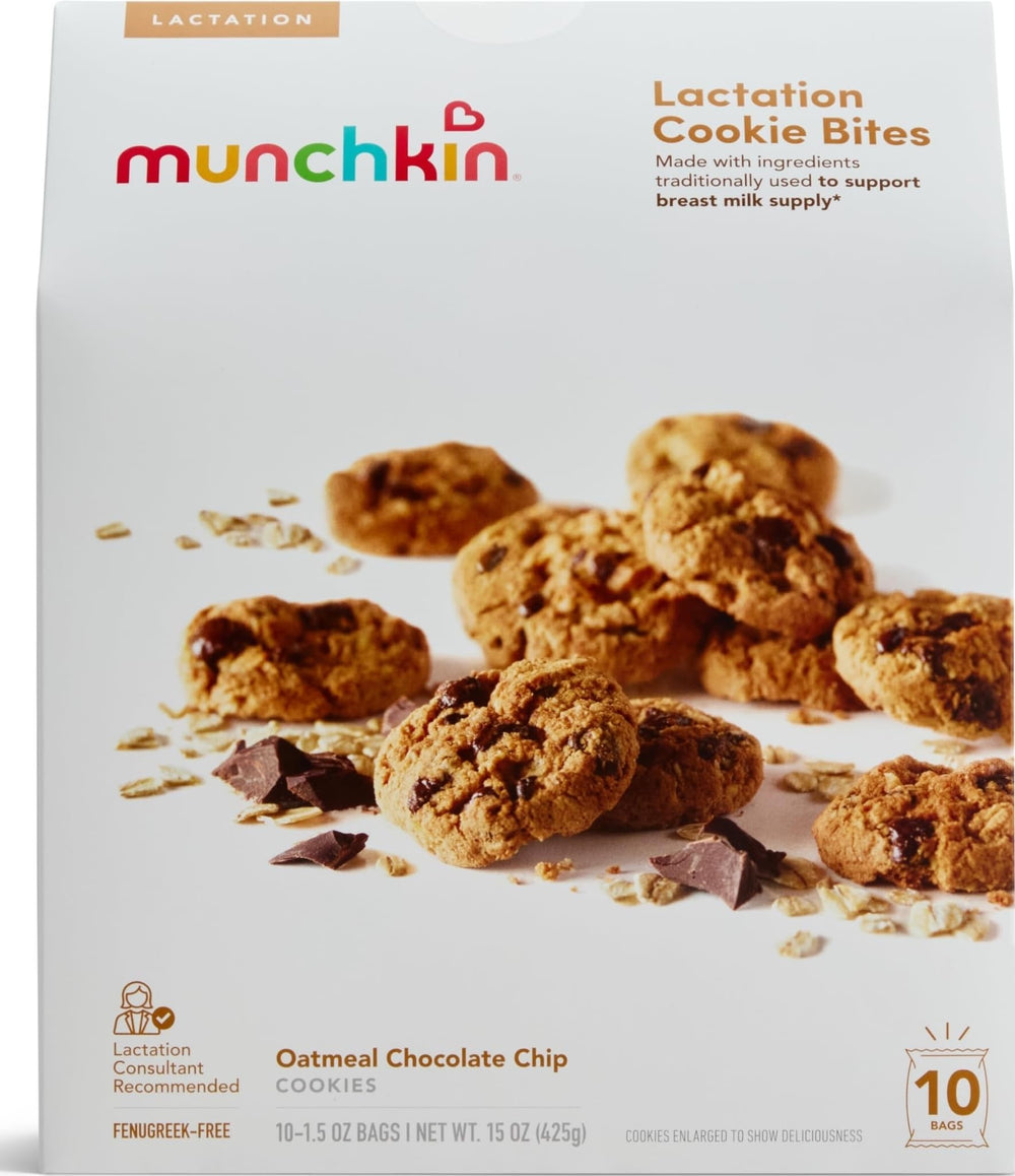Munchkin Milkmakers front package showing ten pouch box for easy access