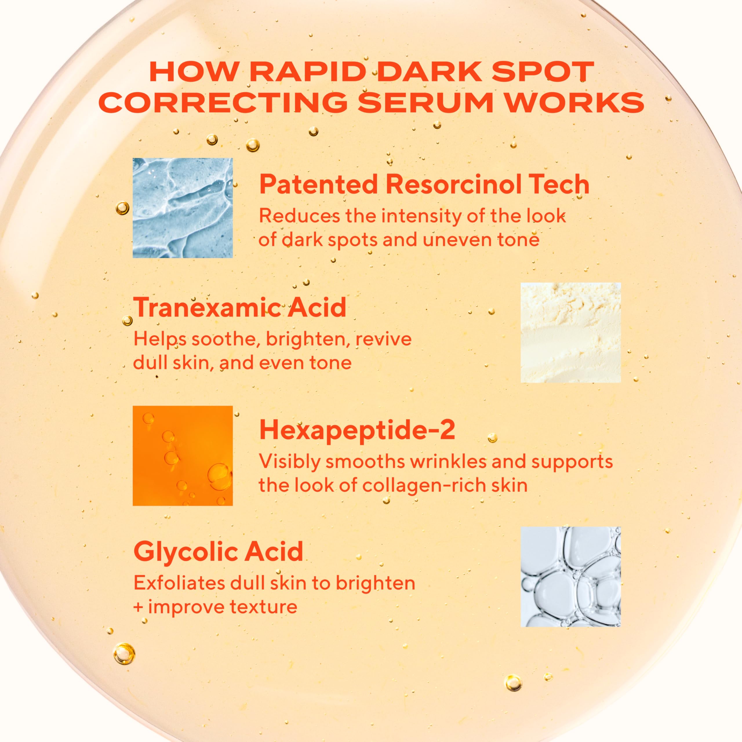 Murad bottle closeup of ingredient panel showing active ingredients