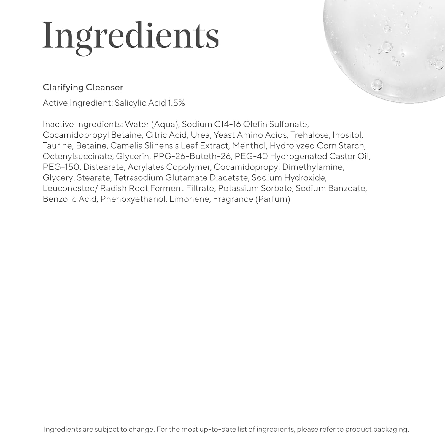 Murad clarifying cleanser placed in bathroom routine illustrating daily use