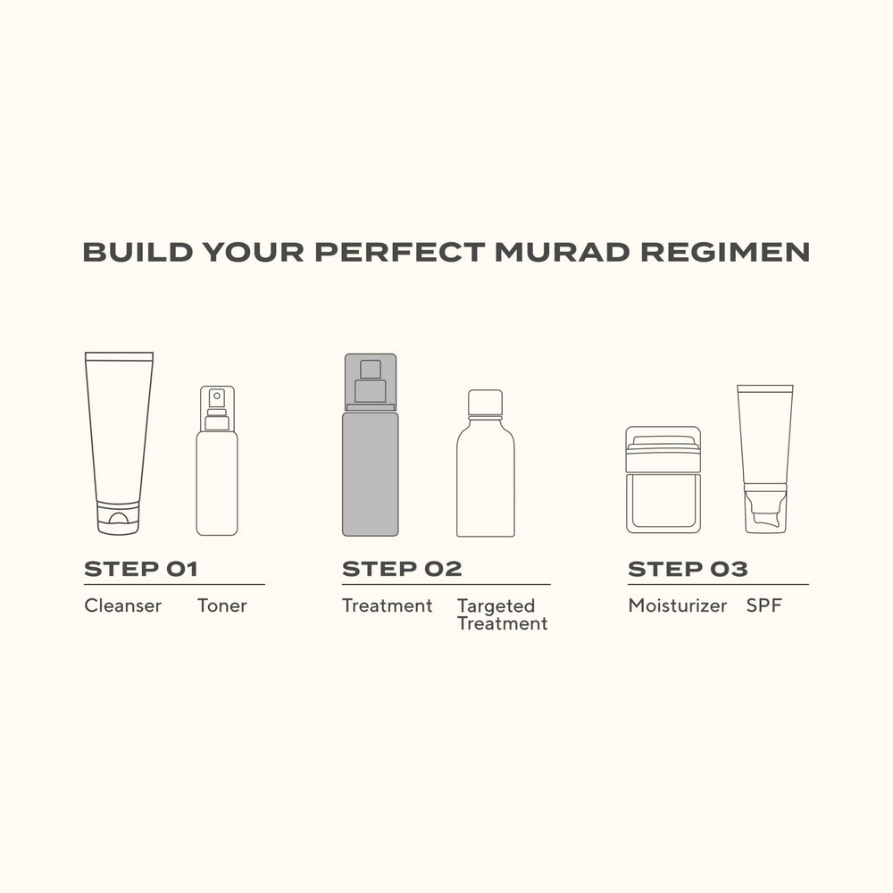 Murad cap and label detail highlighting quality packaging and safety
