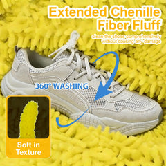 MURAEL close-up chenille texture illustrating soft fibers for gentle cleaning
