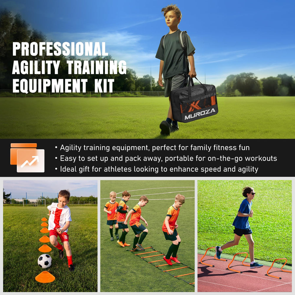 MUROZA footwork poster detail providing guided drill examples