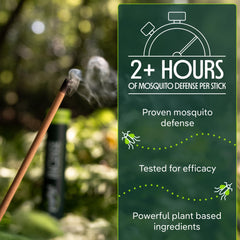 Murphy's Naturals bamboo core detail illustrating smooth even burn