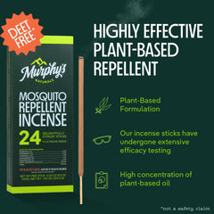 Murphy's Naturals close-up of oil-soaked stick tip highlighting scent release