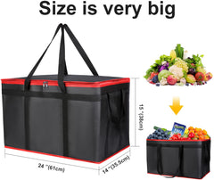 musbus filled with bottles and catering trays to illustrate large capacity and organization