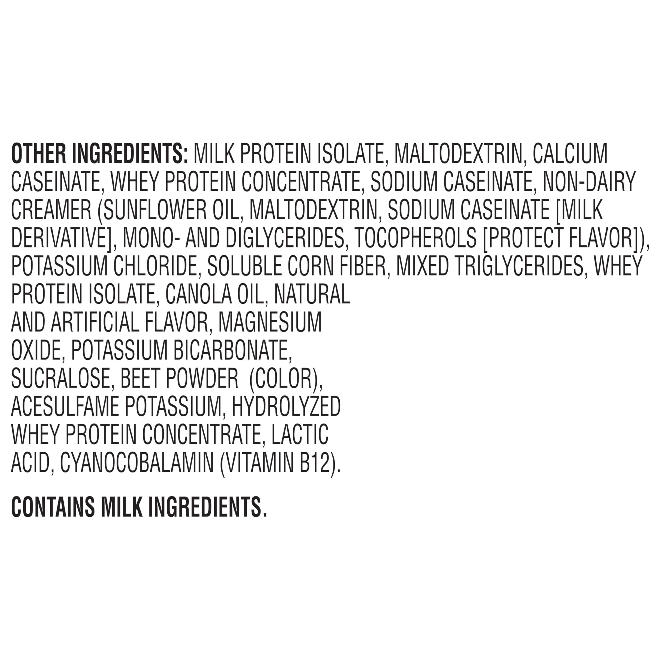 Muscle Milk added to breakfast smoothie showing meal-boosting benefit